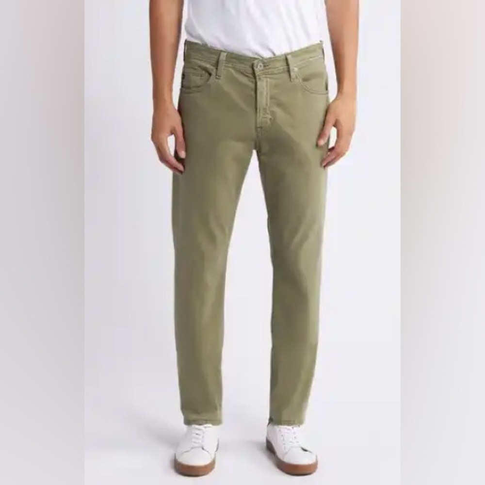 AG Green Everette Slim Straight Chino Jeans 31W
